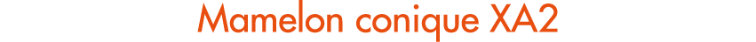 Mamelon conique XA2